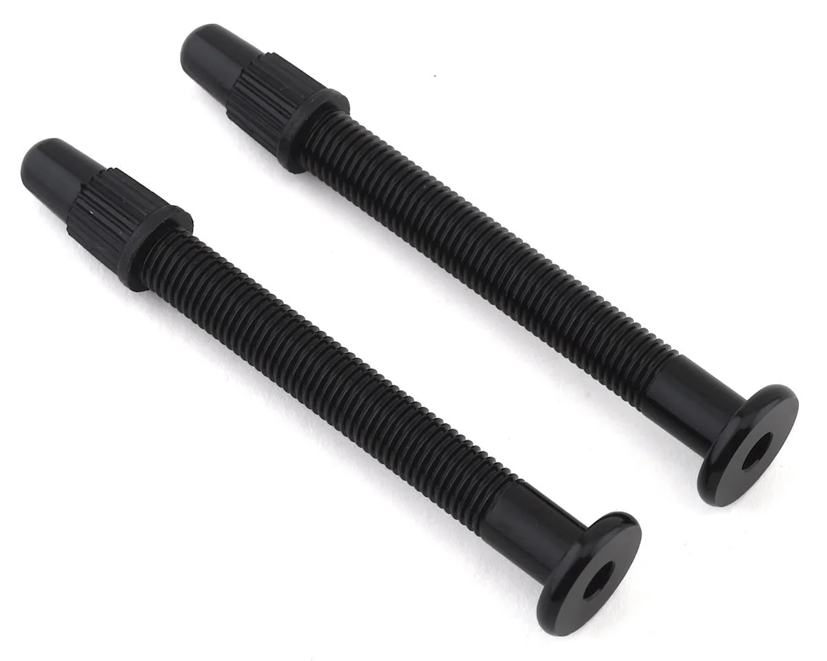 Orange Seal VersaValve Tubeless Valve Kit (Black/Multi-Color) (Pair) (48mm)